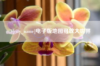 广汉电子版地图可放大世界
