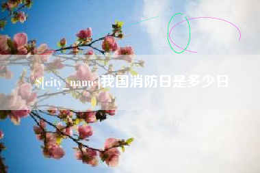 广汉我国消防日是多少日