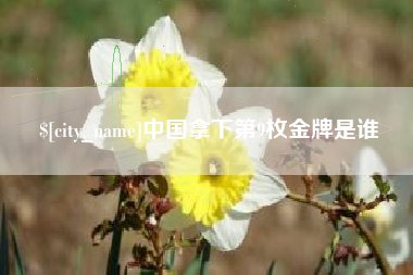 广汉中国拿下第9枚金牌是谁