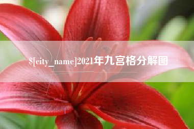 广汉2021年九宫格分解图