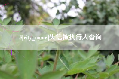广汉失信被执行人杳询