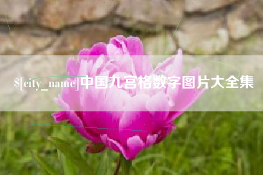 广汉中国九宫格数字图片大全集