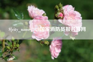 广汉2021国家消防员报名官网
