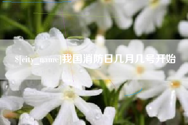 广汉我国消防日几月几号开始