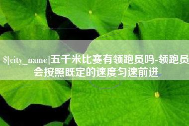 广汉五千米比赛有领跑员吗-领跑员会按照既定的速度匀速前进