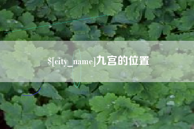 广汉九宫的位置