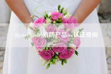 广汉消防产品ccc认证查询