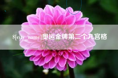 广汉奥运金牌第二个九宫格