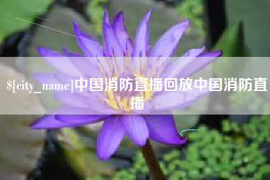 广汉中国消防直播回放中国消防直播